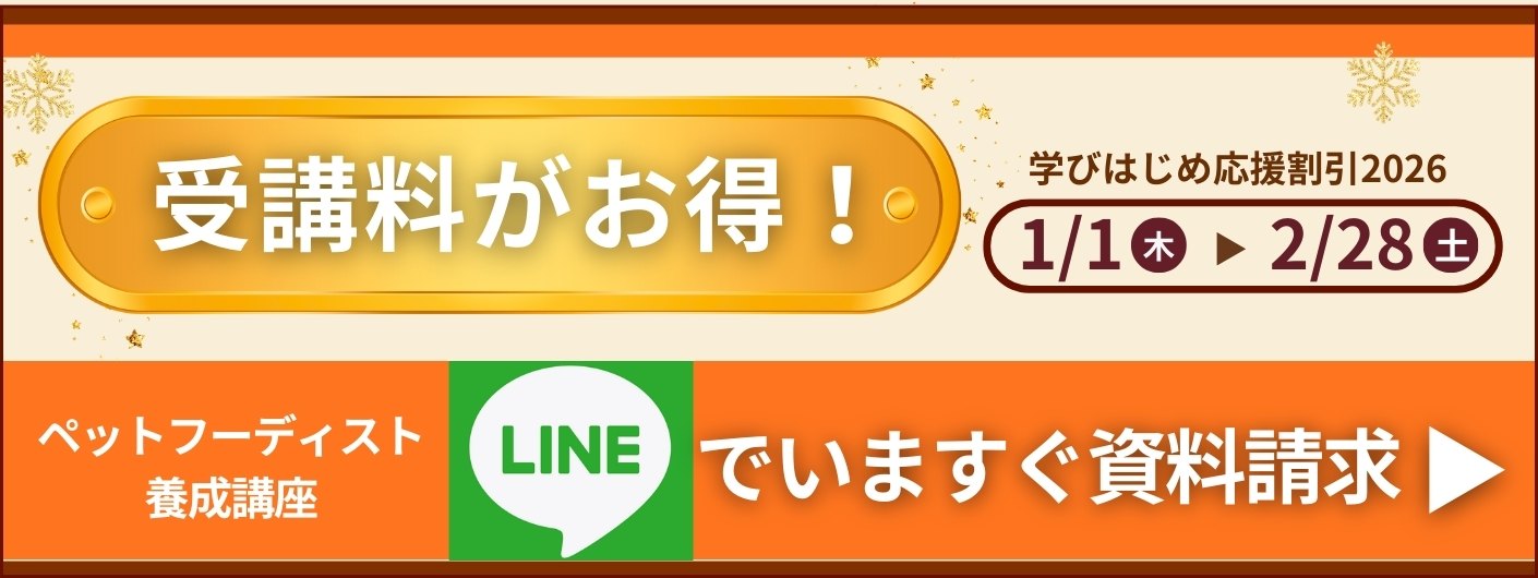 新年スタート応援キャンペーン 受講料がお得！ LINE登録で資料請求はこちら