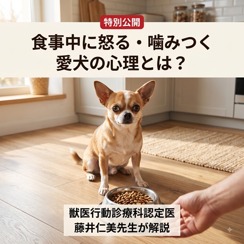 「フードを守って攻撃？」愛犬とどう向き合う？行動診療科認定医が教える予防としつけの考え方
